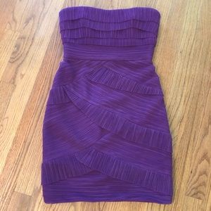 BcbgMaxazria as new Jorie Dark Orchid mini dress